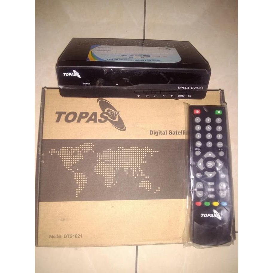 Receiver Topas Tv Mad-Os1 Juara