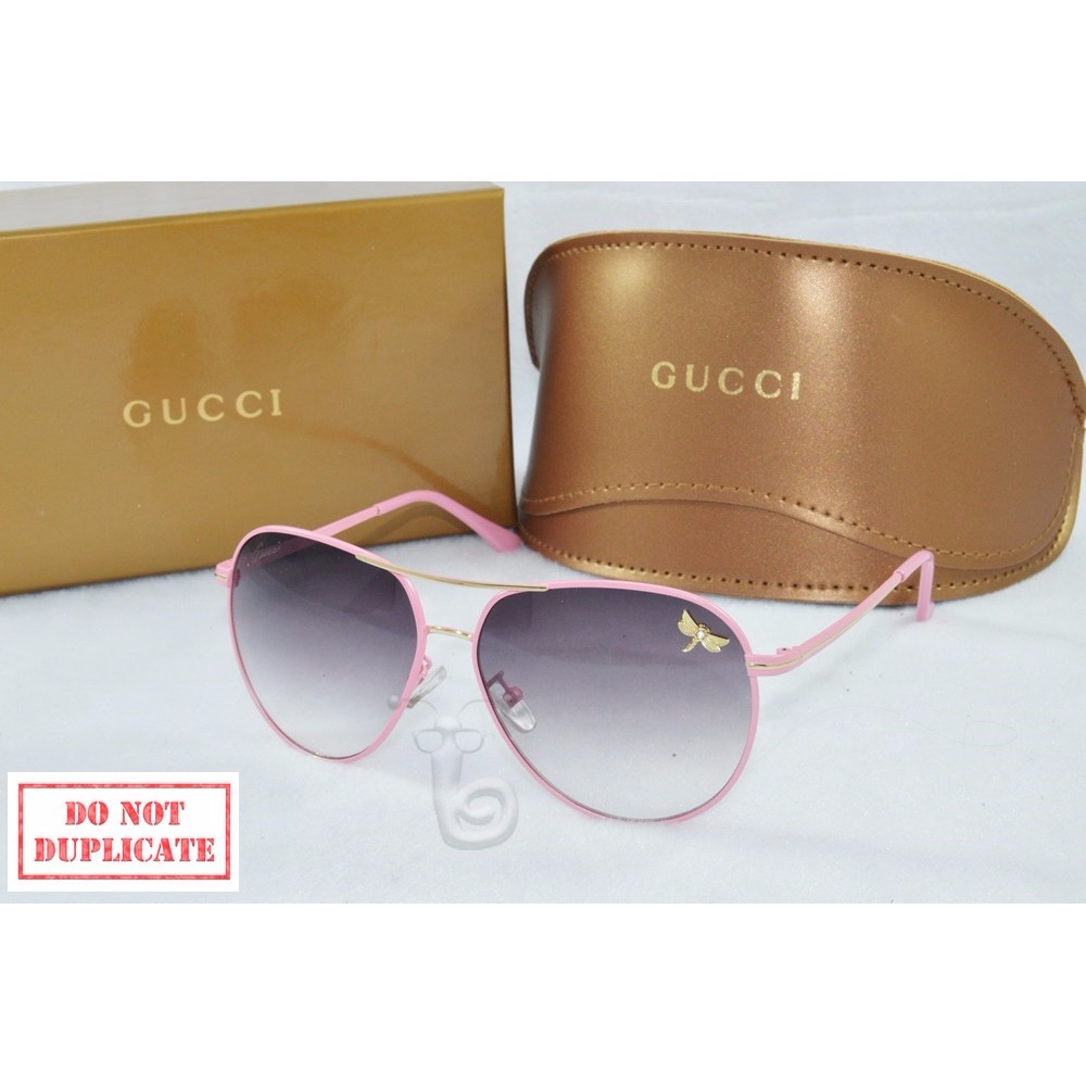 Kacamata Sunglass Gucci 8089 Pink
