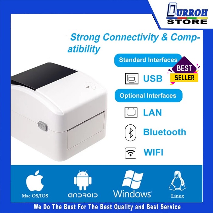 Printer Barcode Label Thermal XPRINTER XP-420B / XP 420 B