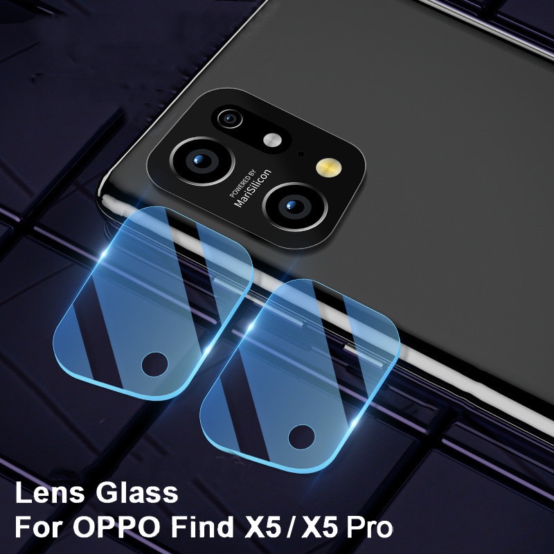 Pelindung Lensa Kamera Tempered Glass Anti Gores Ultra Tipis Untuk OPPO FIND X5 / X5 Pro