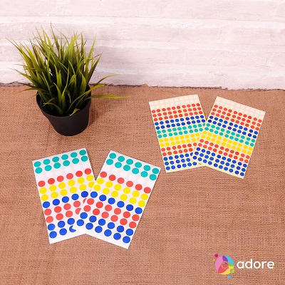 

Sticker Label Color Dot / Stiker Bulat / Stiker Warna / Stationary