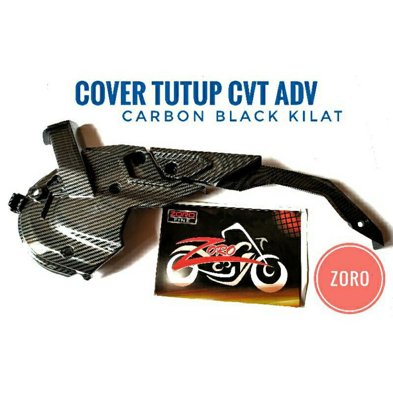 Cover tutup CVT ADV karbon zoro