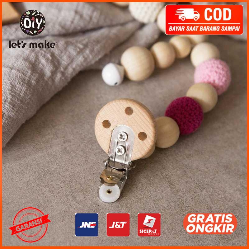 Mainan Anak Bayi Baby Teether Elephant Rattle Beads JJ33