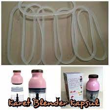 Pisau &amp; Karet Blender Kapsul ORIGINAL/ Hand Blender Capsule Capsul Cutter Quatre 4 Mata Pisau Tajam Sparepart  Quattre