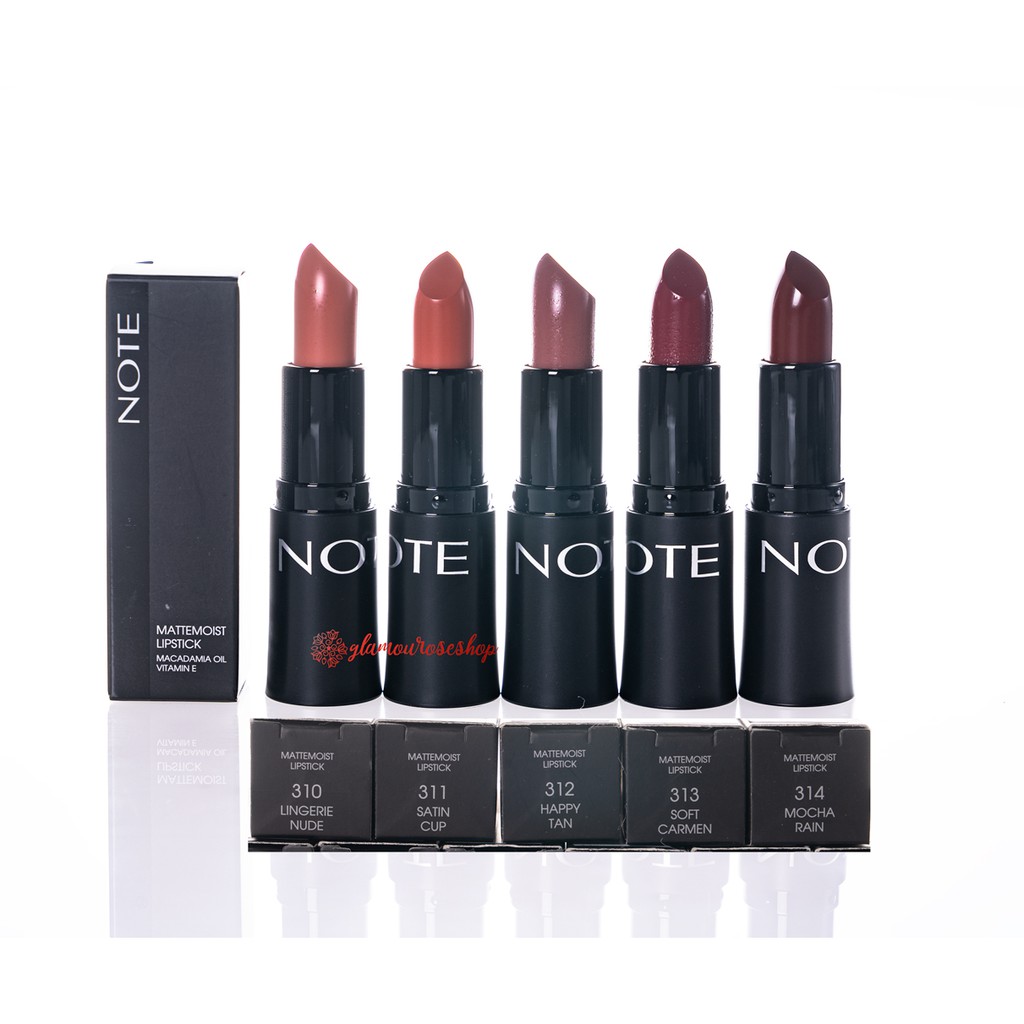 ❤️Glamouroseshop❤️ NOTE COSMETICS  Mattemoist Lipstick