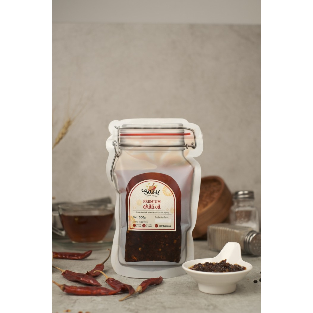 

Sambal Sassi - Premium Chilli Oil (Sambal Minyak dengan Minyak Kanola) - Original