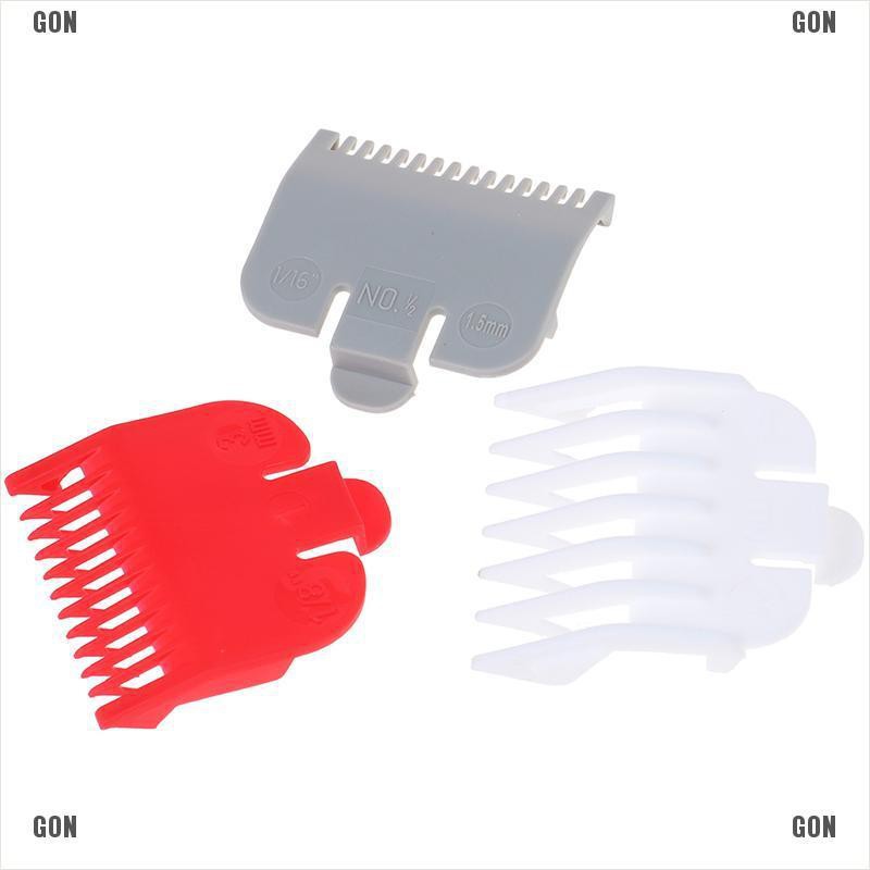 GON 3Pcs Hair Clipper Limit Comb Cutting Guide Barber Replacement Hair Trimmer Tool