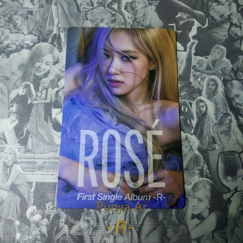 ROSE Vibe Gift Card - LIMITED EDITION ROSÉ PHOTOCARD