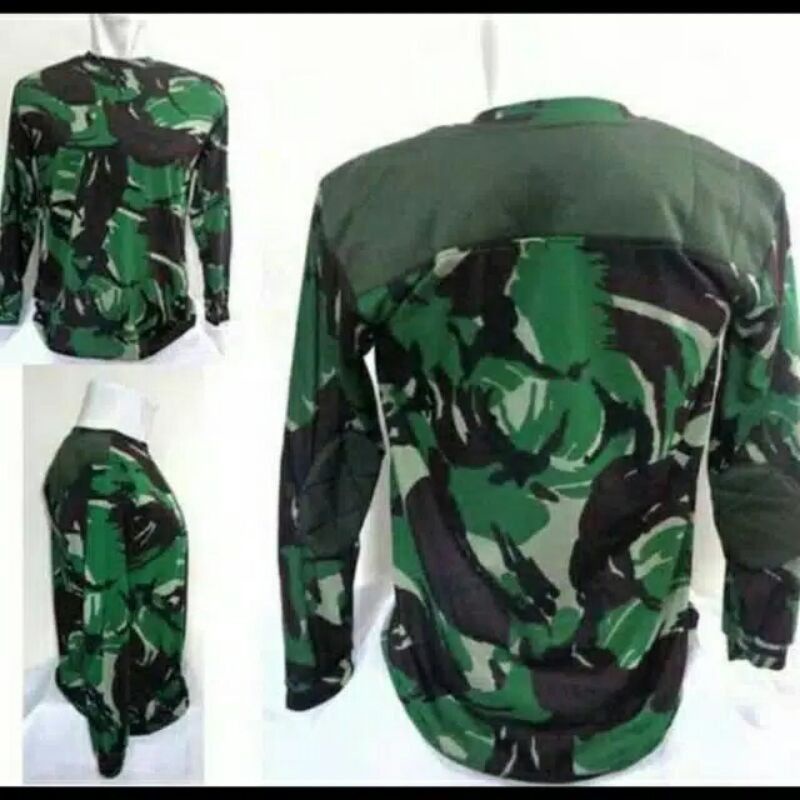 KAOS LORENG  LENGAN PANJANG MALVIINAS PE BUSA