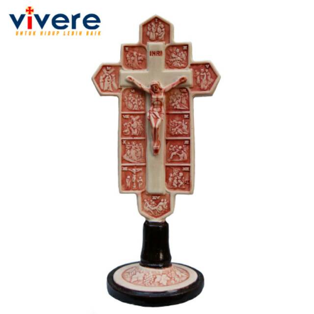 Salib Yesus Duduk Jalan Salib 13cm