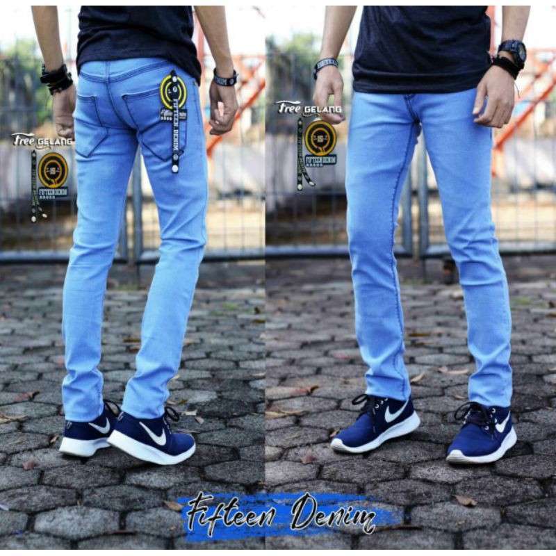 Celana Jeans Stret Slimfit Panjang pria Celana skiny Sinze S-XXL