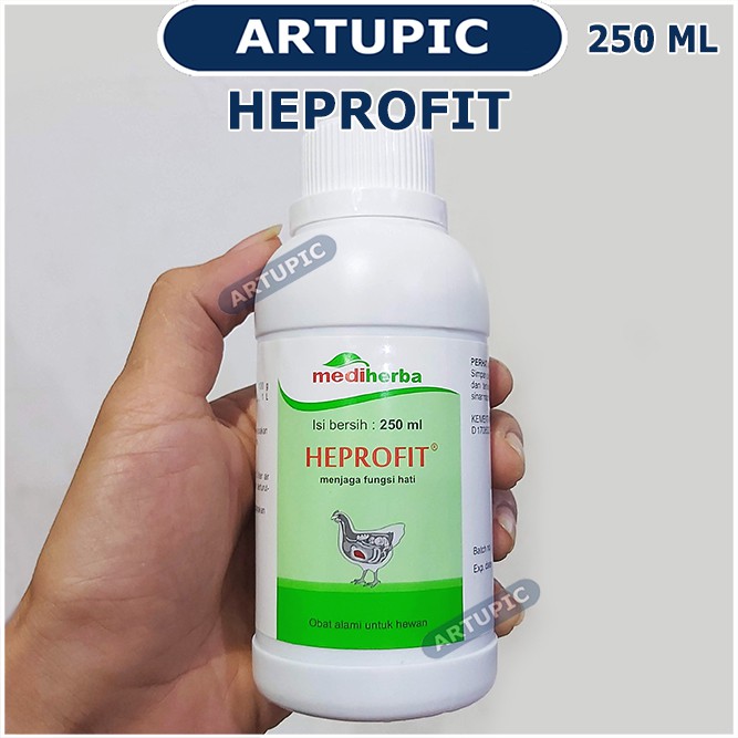 Heprofit 250 ml Herbal Melindungi sel Hati Unggas Ayam Broiler dan Layer Medion