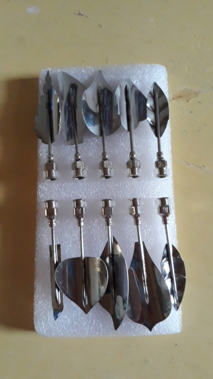 Jelly Art Tools Set / Suntikan Gelatin Penghias Puding 3d