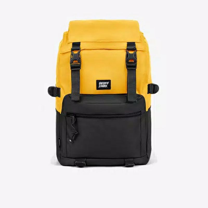 Tas Punggung Geoff Max Almost Yellow Black