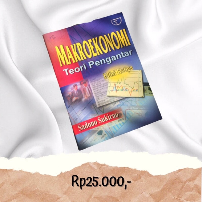 

[BEKAS] JUAL BUKU MAKROEKONOMI TEORI PENGANTAR EDISI KETIGA SADONO SUKIRNO
