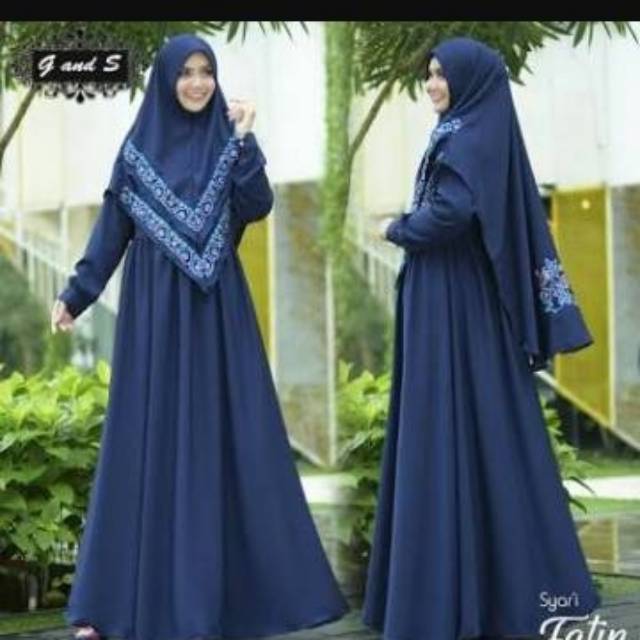 Gamis syar'i fatin ada real picture