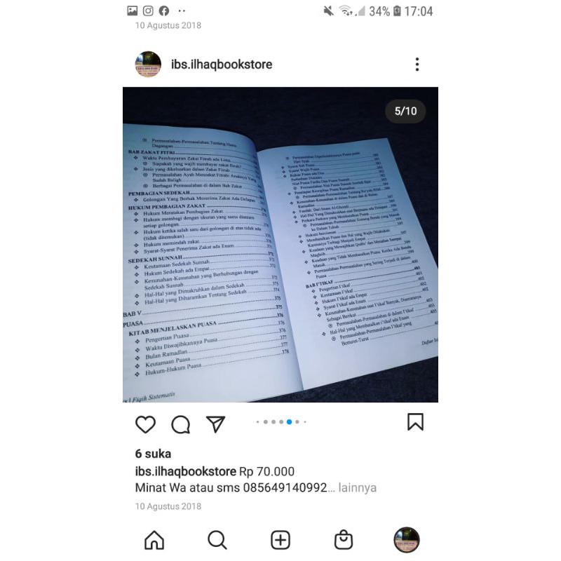 Terjemah taqrirotus sadidah fiqih sistematis