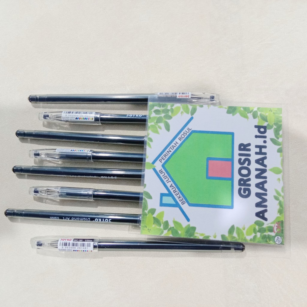 

Termurah grosir Pulpen Joyko Gel Pen Diamond GP-212 bergaransi