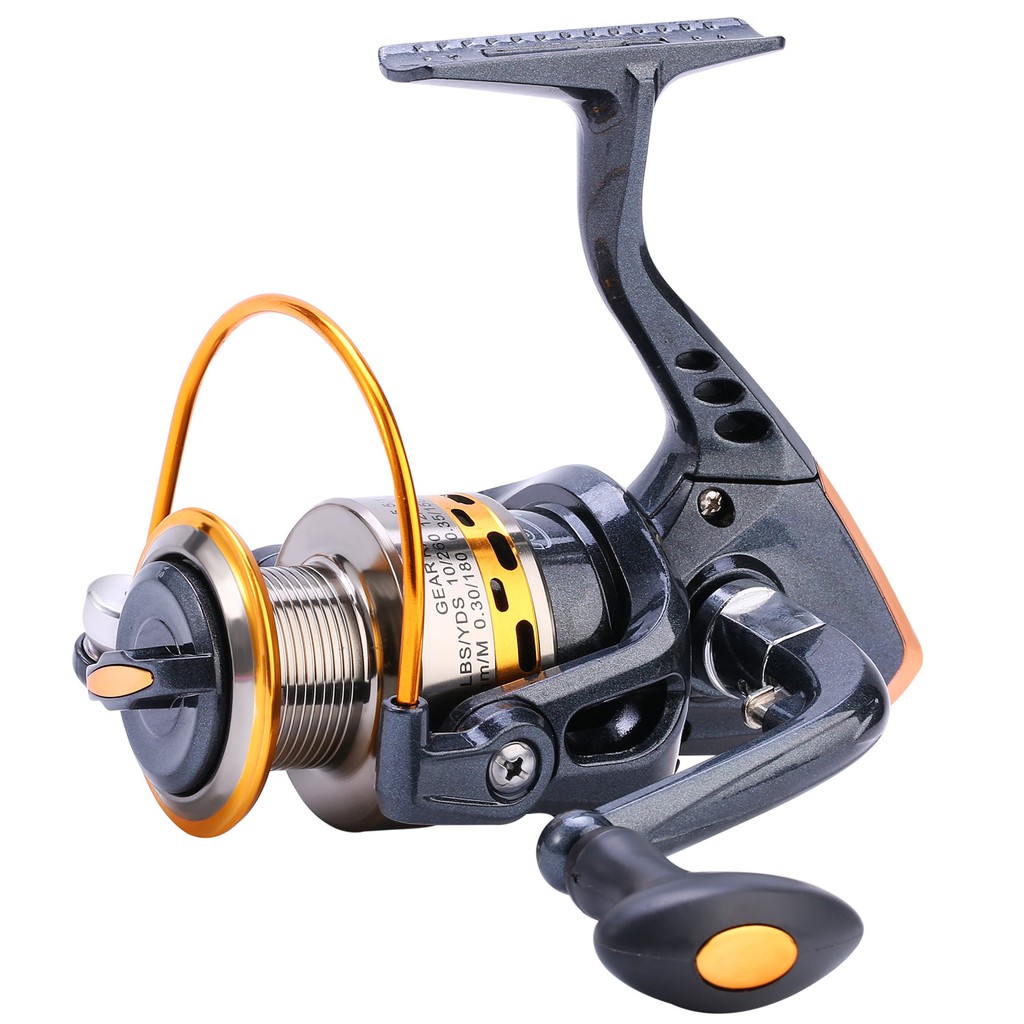 Sougayilang Seri 2000-5000 Reel Pancing Spinning Fishing Reel Max Drag 6.4kg Metal Reel Untuk Memancing Di Luar Ruangan