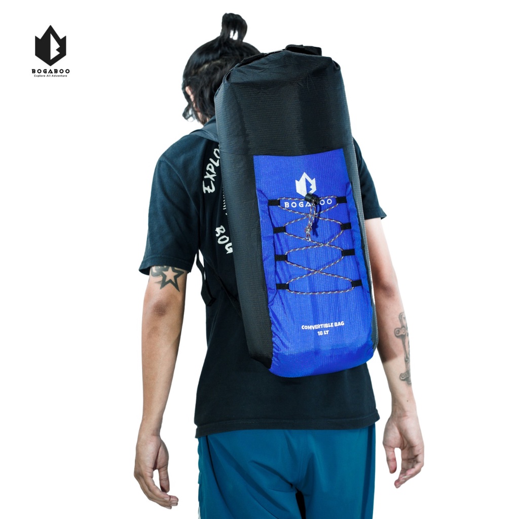 Tas Lipat 18 Liter - Tas Ransel Serbaguna - Tas Lipat Ultralight - folding bag