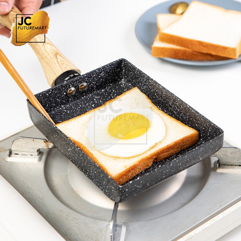 PANCI PENGGORENGAN TELUR OMLETTE TAMAGO NON STICK EGG FRYING PAN PF-0A