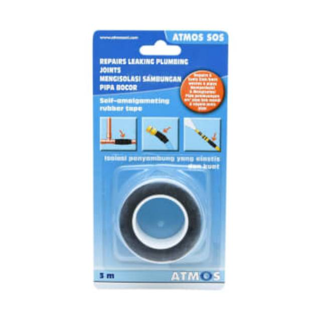 

Lem Perekat Lakban Perban Flexibel Pipa 3 M - Hitam