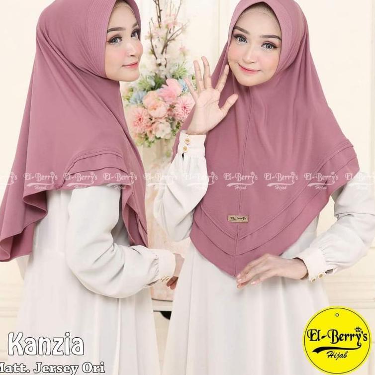 KBJ.01Jl22ᴶ– HIJAB INSTAN KANZIA ORI BY EL-BERRYS
