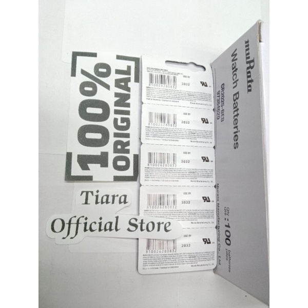 Baterai jam tangan CR2025 Murata Batre 2025 Murata