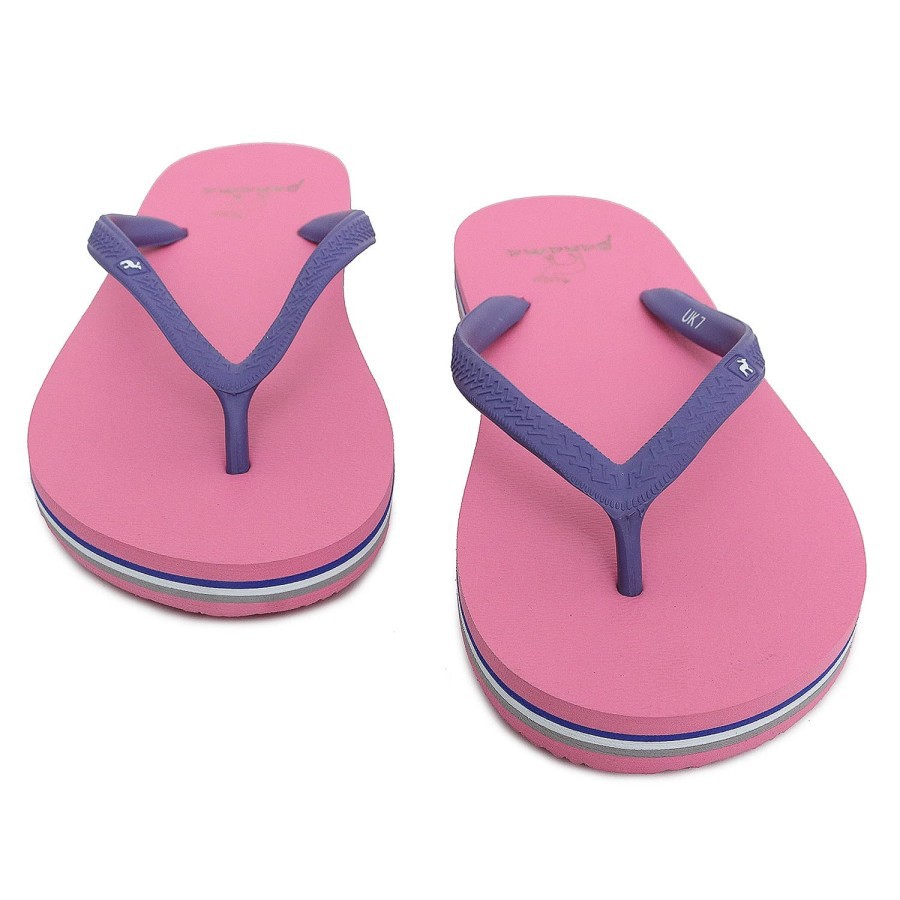 Sandal Panama Classic / Sendal Wanita Rose Pink Purple/ Sandal Pantai W25