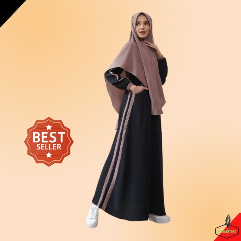 GAMIS LEBARAN GAMIS LUNA SYAR'I GAMIS TERBARU ORI ARAFAH FASHION