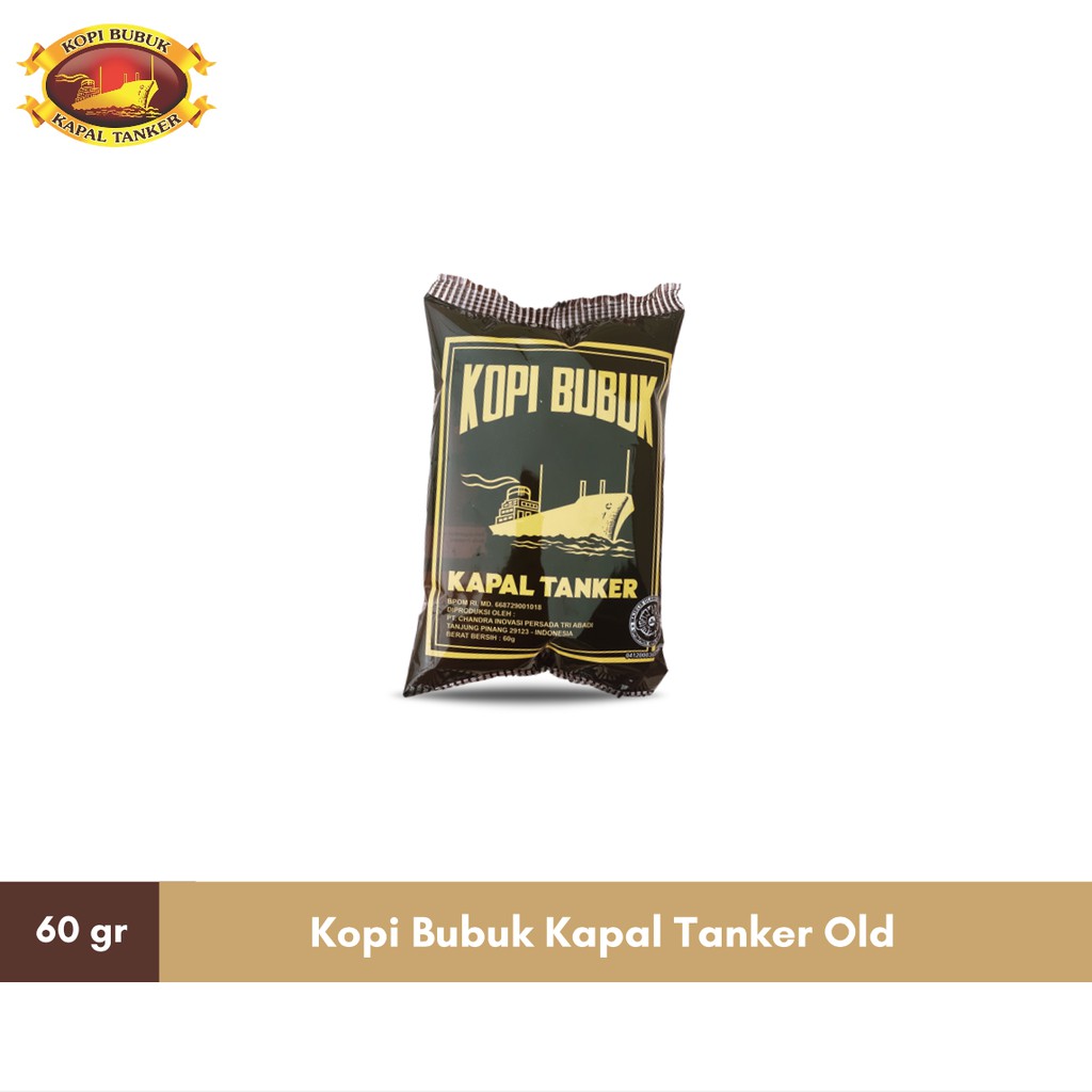 

Kopi Bubuk Kapal Tanker Old - 60 Gr