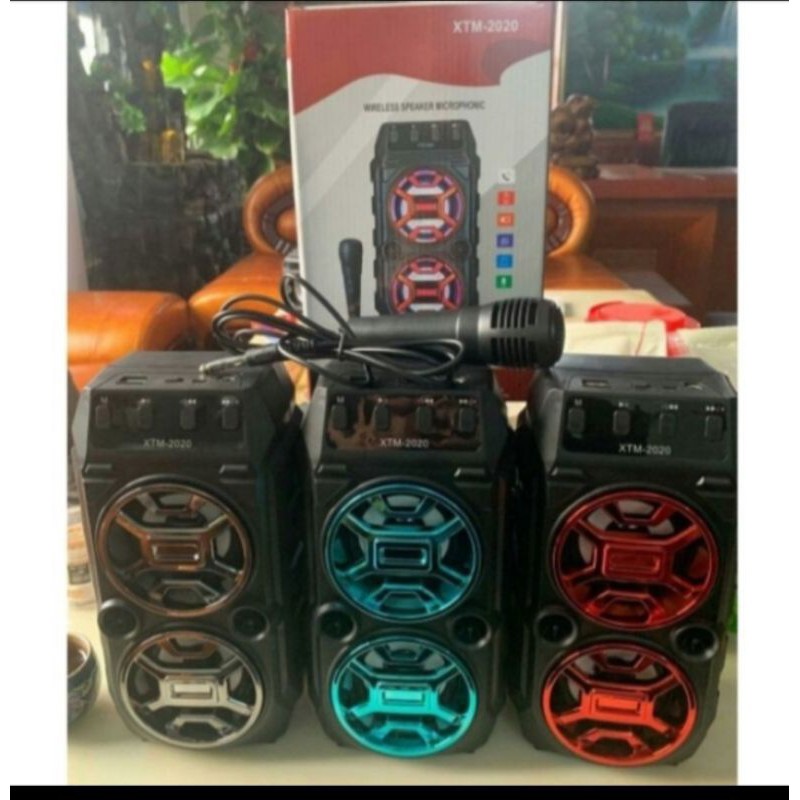 speaker Blotooth XTM 2020 free mic