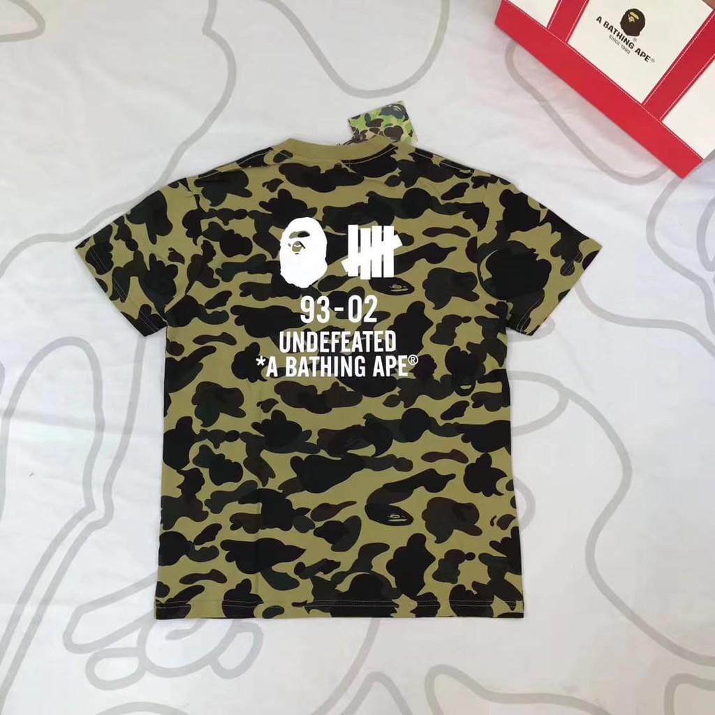 bape camouflage t shirt