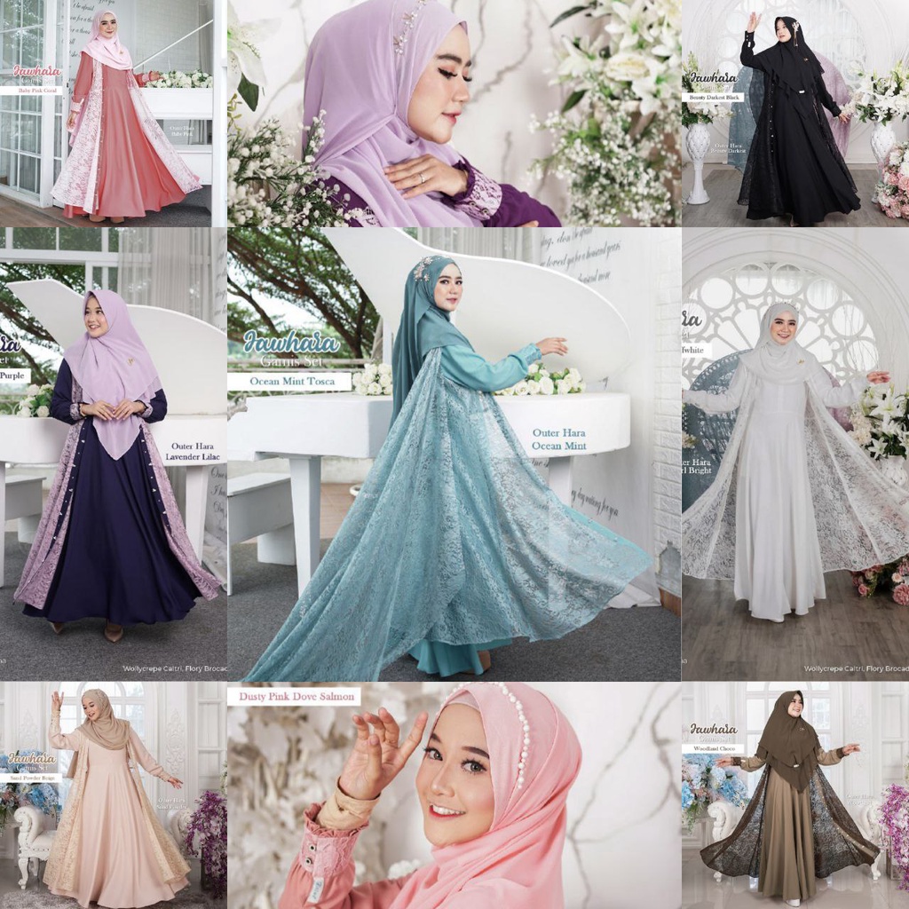 ALWA HIJAB PROMO GAMIS JAWHARA