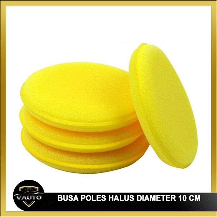 Busa Poles Busa Waxing Applicator Pad Busa Aplikator Busa Wax Polish Compound 10 cm Halus Tebal