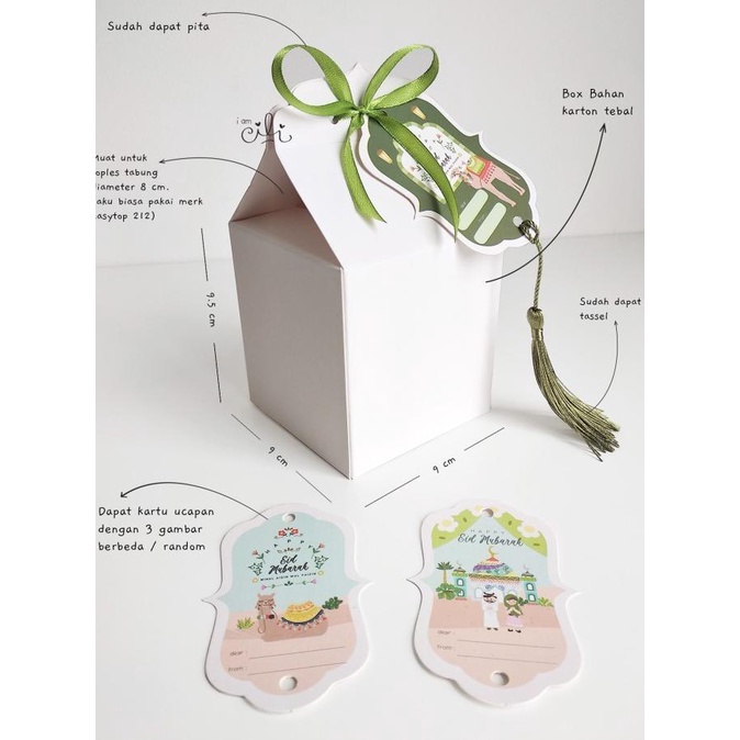 

Buruan beli] (DUS POLOS-IF001 ) DUS kue kering hantaran idul fitri lebaran