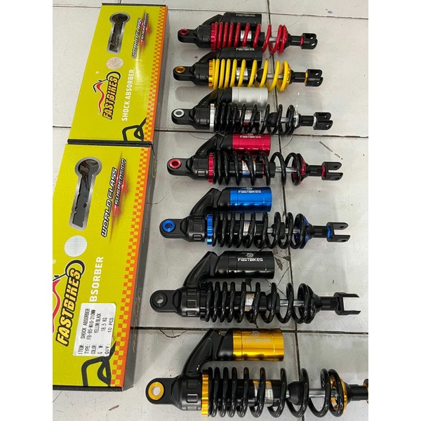 shock breaker tabung atas fast bikes model Rcb untuk semua motor matic 310mm 330mm universal