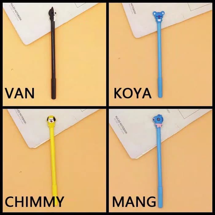 

STOK TERAKHIR pulpen pen pena bts bt21 bangtan boys - Mang