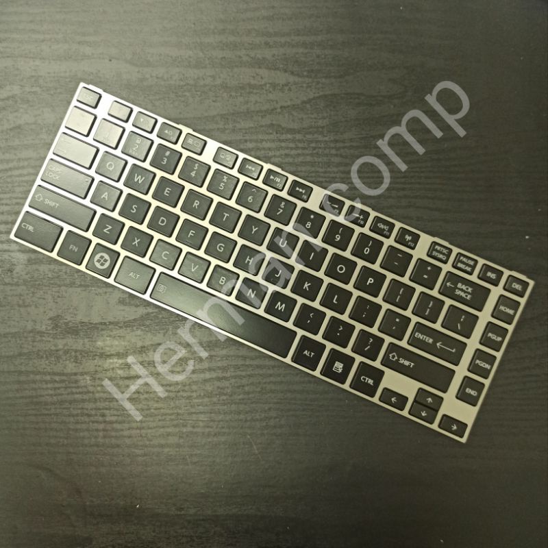 Keyboard Toshiba Satellite P840 P840T P845 P845T Dark Grey