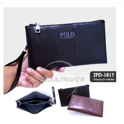 Dompet Pria Kulit Import JPD-1617 Dompet Import Pria Dompet Kartu ATM Panjang Kulit Import Murah