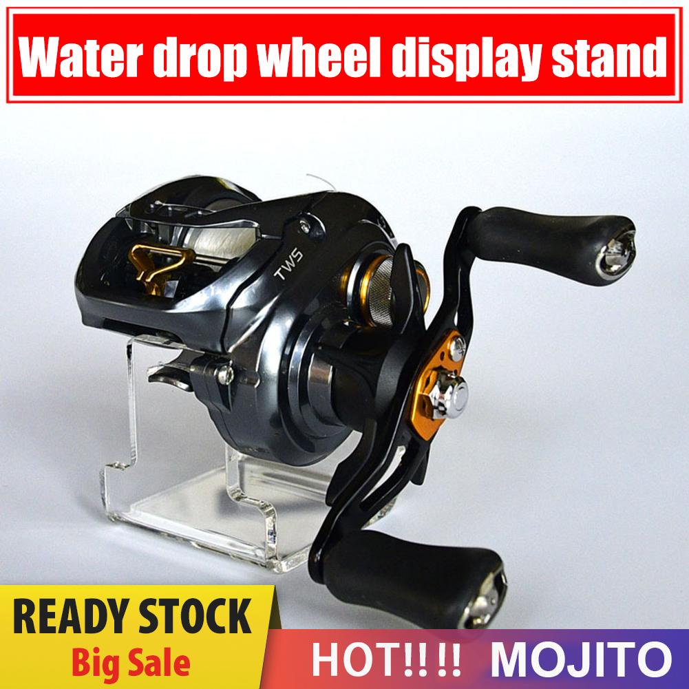 Stand Holder Display Reel Pancing Bahan Akrilik Untuk Koleksi