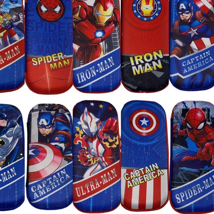 

Limited - kotak pensil import kotak pensil superhero kotak pensil anak laki-laki hardcase
