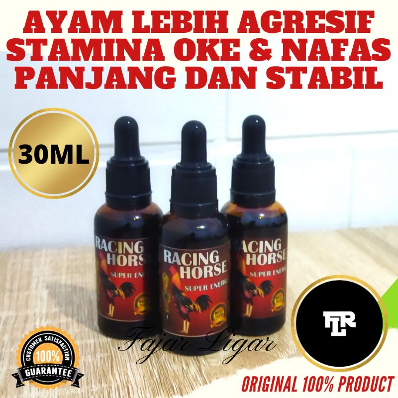 DOPING AYAM RACING HORSE ENERGY 30ML DOPING AYAM LAGA ORIGINAL