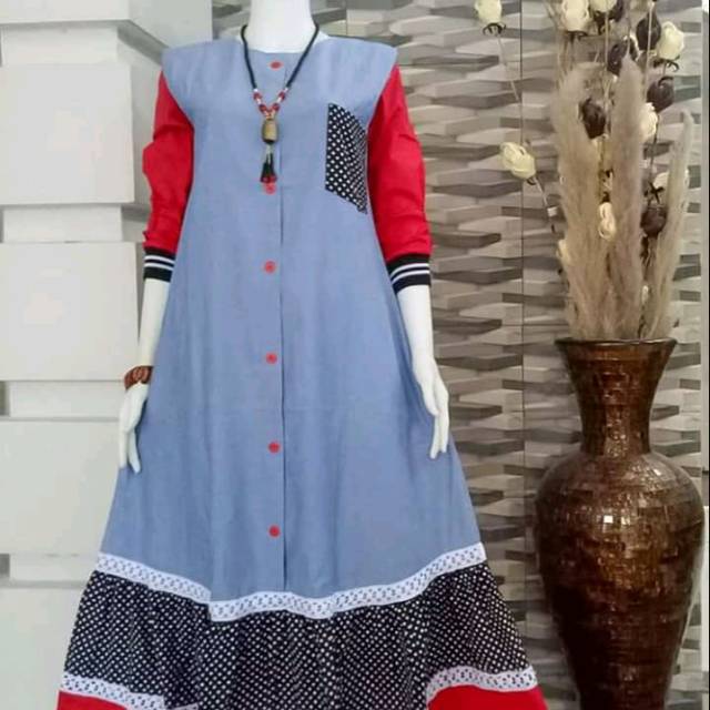 Gamis jeans import