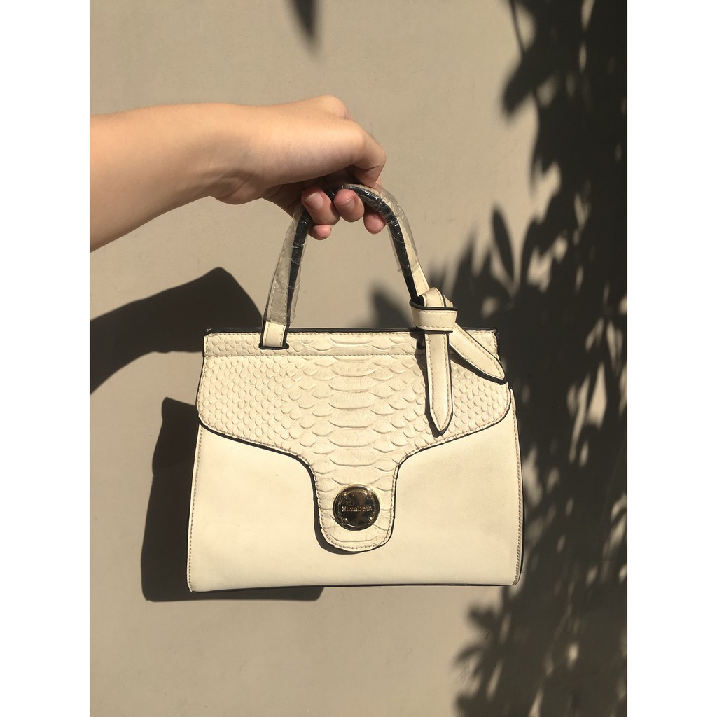 Tas wanita - Emsio by Elizabeth white sling bag