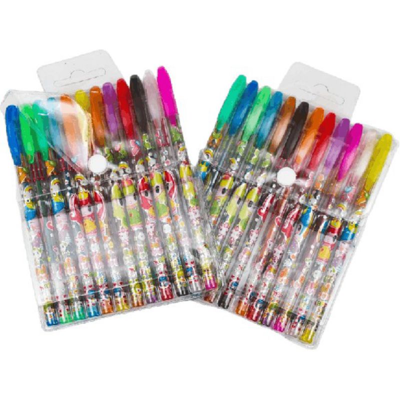 Pulpen Colour Rainbow Pen, Bolpen Warna Pelangi Ballpoint Rainbow