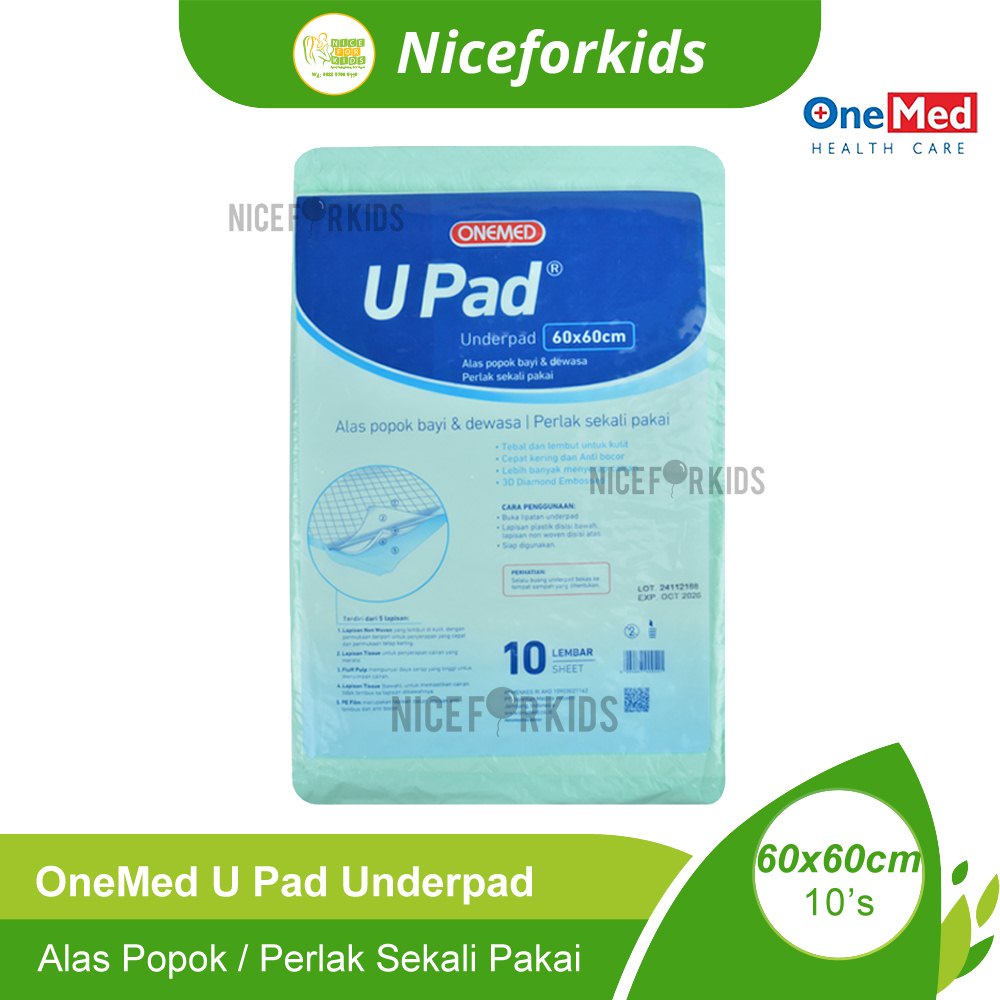 Onemed Upad Underpad / Alas Ompol / Perlak Selaki Pakai