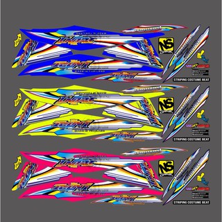  Striping  Stiker motor  Variasi  Honda Beat  Fi grafis 