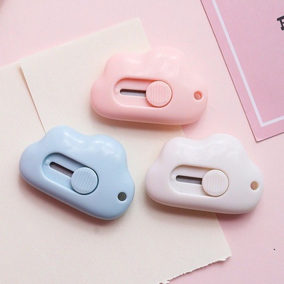 

HI396 Cutter Bentuk Awan Warna Pastel Murah Untuk Memotong Kertas