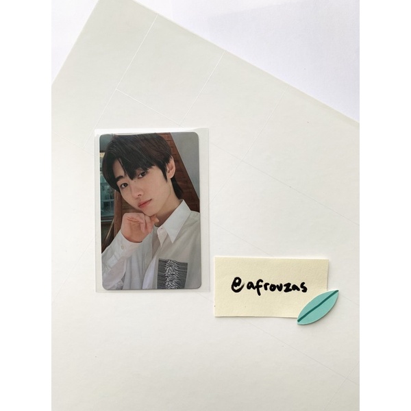 enhypen border: hakanai solo jacket soljack photocard pc sunghoon sh putih